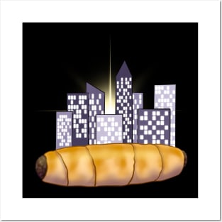 We Built This City On Sausage Rolls Posters and Art